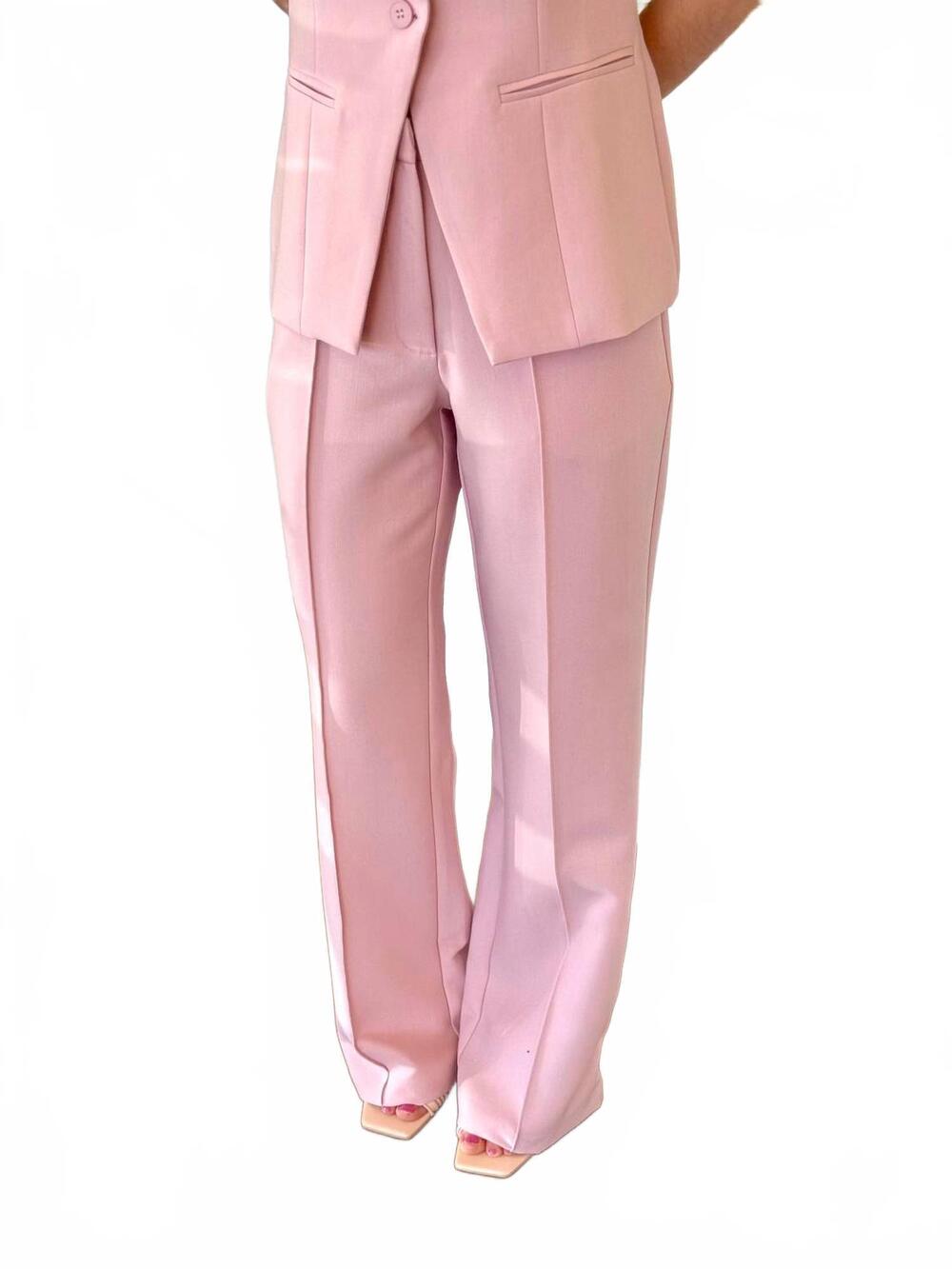NEW LUCY PARIS tara pant in light pink